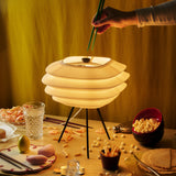 Lampe Arcas imprimée en 3D avec effet translucide – design artistique unique pour un éclairage intérieur moderne