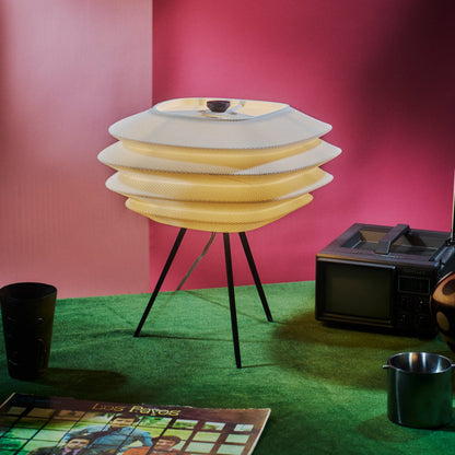 Lampe Arcas imprimée en 3D avec effet translucide – design artistique unique pour un éclairage intérieur moderne