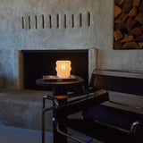 Mini Wavy Cordless Table Lamp – Stylish Bedside Lamp, Sculptural Accent Light for Small Spaces