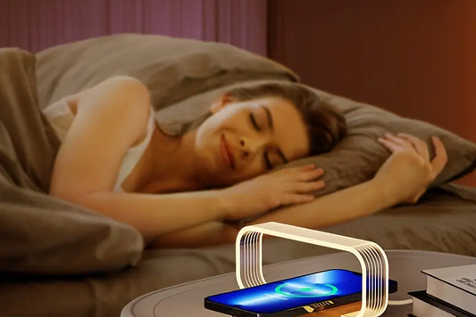 Lampe de table moderne à variateur tactile avec température de couleur réglable – design élégant en métal et verre pour chambre ou bureau